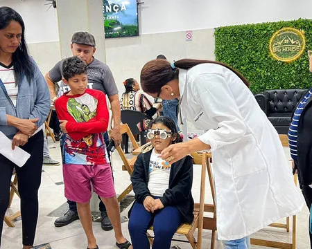 Atendimento de saúde na comunidade